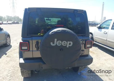 2022 Jeep Wrangler Unlimited Sport S 4X4 from USA, damaged, VIN 1C4HJXDG3NW155341